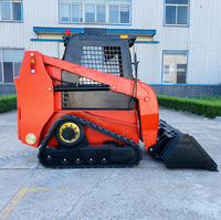 Chargeuse compacte XC1100 avec moteur diesel Kubota de 25 ch, débit hydraulique élevé, puissante boîte de vitesses de chargeuse sur pneus