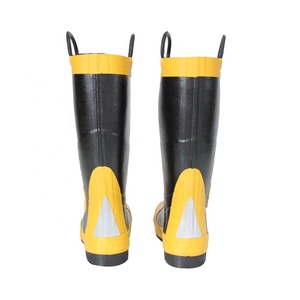 JJXF suministro de fábrica amarillo o personalizado aislamiento eléctrico botas de seguridad botas de goma contra incendios - Product Image 5