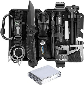 Kit <span class=keywords><strong>de</strong></span> supervivencia <span class=keywords><strong>de</strong></span> emergencia 13 en 1, equipo <span class=keywords><strong>de</strong></span> supervivencia al aire libre, herramienta con pulsera <span class=keywords><strong>de</strong></span> supervivencia, encendedor <span class=keywords><strong>de</strong></span> fuego, cortador <span class=keywords><strong>de</strong></span> <span class=keywords><strong>madera</strong></span> con silbato - Product Image 1