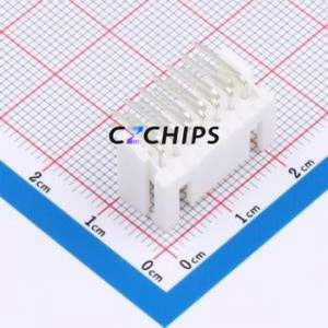 HC-XHD-2*7AW-05 Wire-to-<b>Board</b> <b>Pin</b> Header Bent Lead Through Hole,P=2.5mm Connector 2x7P 2.5mm Right Angle Insert DF1B - Product Image 2