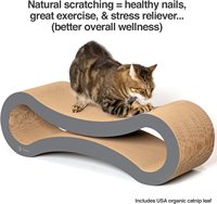 Griffoir pour chat en carton, lit pour chat en forme de vague, griffoir pour chat d'intérieur, vente en gros