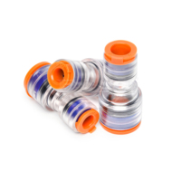 Réducteur de micro-conduit FCST--ERPG 7/4-4/2.1 mm avec clips de verrouillage