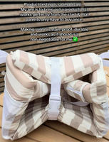 Coussin de chaise pour bébé portable et confortable, grand format carré, en tissu Oxford, avec dossier réglable, design multifonctionnel pour les enfants de 1 à 2 ans