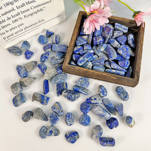 Pietre di guarigione spirituale naturale pietra grezza all'ingrosso lapislazzuli ghiaia meditazione quarzo ornamento da giardino - Product Image 4