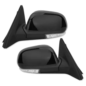 Negro Asamblea puerta espejo de ala 5 Pin coche retrovisor espejo lateral para Chevrolet Epica 2006-2012