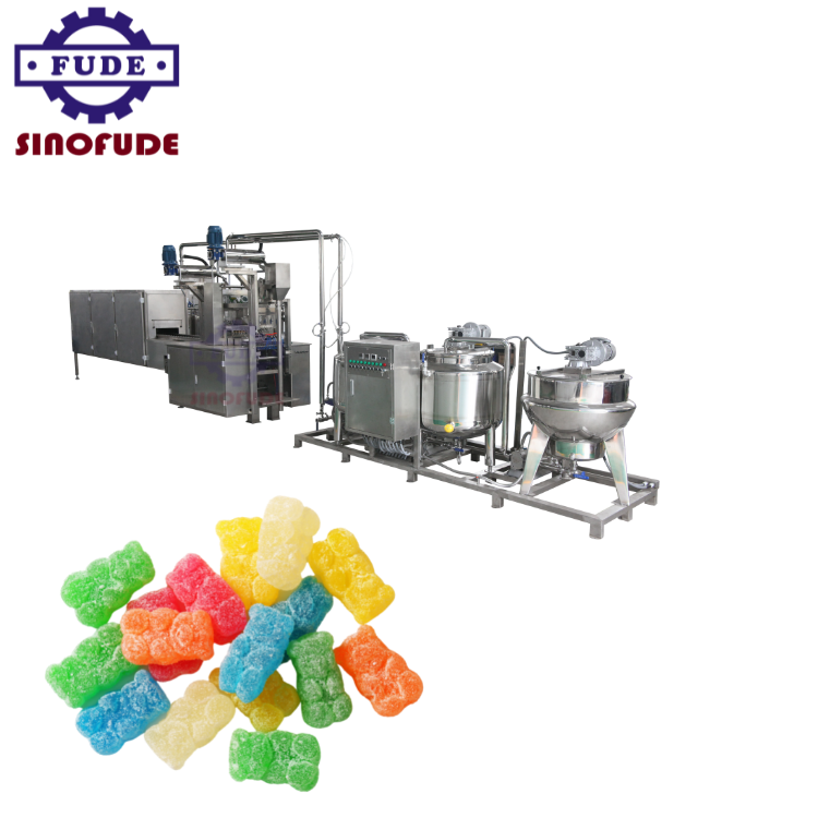 Полностью автоматическая линия по производству диетических добавок, конфет, функциональная машина для производства пектина и конфет