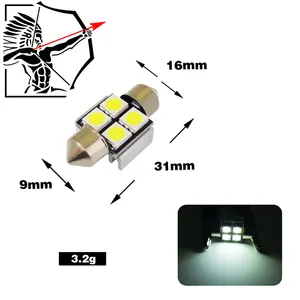 31 מ "מ 36 מ" מ 39 מ "מ 42 מ מ" מ רגל רגל 8smd הוביל 5050 smd c5w canbus פקסטון מנורת רישיון צלחת תאורה אוטומטי מערכת תאורה