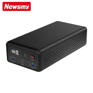 Newsmy 100 Вт 80.64Wh пополнение для смартфона Power Bank AC Type-C USB выход PD45W вход портативная электростанция