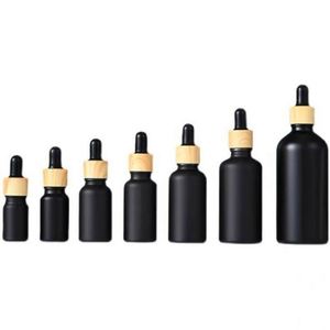 15ml/30ml/50ml Cosmeticskin Care Essential Oil Essence Frosted Glass Matte Serum Dropper <b>Bottle</b> <b>Cork</b> Stopper Box for Tequila - Product Image 2