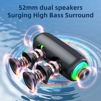 Innovador Altavoz Inalámbrico MP2-1 de 20W con Sonido Envolvente HiFi, Resistente al Agua IPX7, para Escritorio Moderno y Sala de Estar