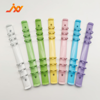 Mekanisme Klip Binder Logam 2/3/4/6 Ring untuk Alat Tulis Desain Mewah Klip Binder Logam untuk Buku Catatan Sekolah Folder File Kantor