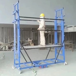 Di động di động giàn giáo điện nền tảng cho trên không làm việc có thể điều chỉnh xây dựng thang máy điện nâng giàn giáo - Product Image 6