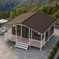 Maison conteneur modulaire préfabriquée extensible, isolée thermiquement, résistante aux tremblements de terre, design moderne pour cuisines, auberges de plage