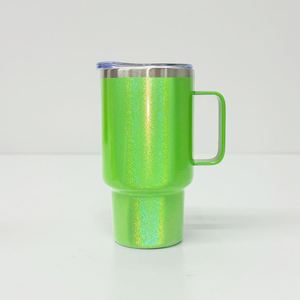Vasos de Acero Inoxidable de Doble Pared con Logotipo Personalizado, Holográficos, Brillantes, con Purpurina, para Sublimación, Mini Vasos de 3oz - Product Image 2