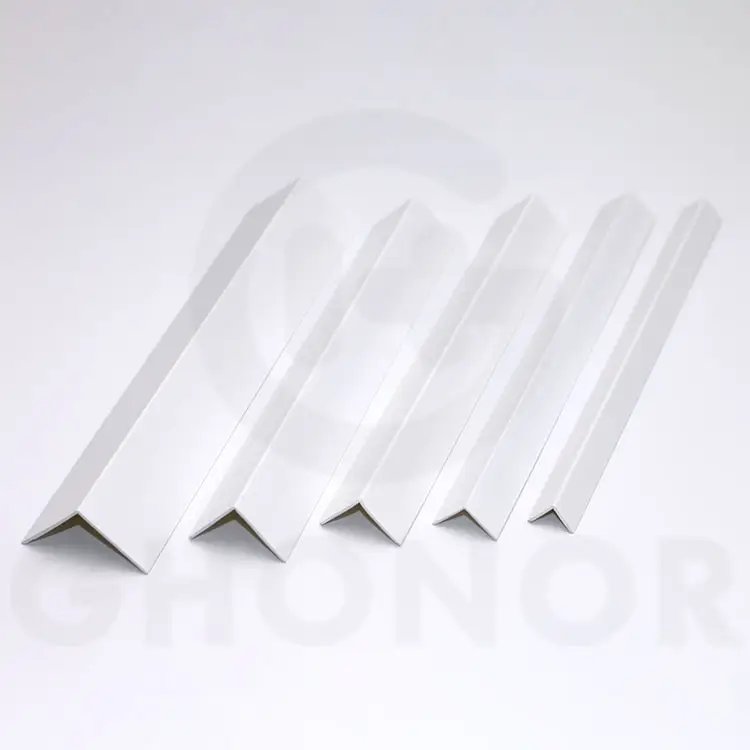 Prix d'usine Prix d'extrusion en plastique Angle L forme PVC profil bord protecteur coin externe en forme de bande 10mm moule angulaire