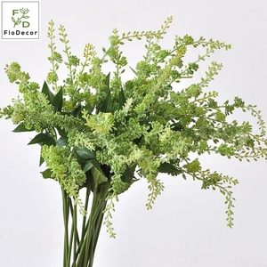 Nuovo Arrivo: Salvia Artificiale in Plastica da 73CM, Verde Viola, Fiore Autunnale per Decorazioni Matrimoniali, Natalizie e Domestiche - Product Image 3