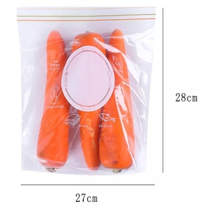 Resealable <b>Zip</b> Lock Ldpe <b>Bags</b> Zipper <b>Bag</b> With Own Logo Comida Ziplock Packaging <b>Bags</b> for Food Storage - Product Image 3
