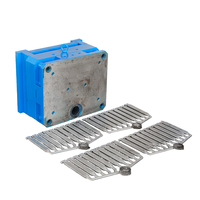 Moule de fabrication pour la moulage sous pression de leurres de pêche, poignées de jouets à fermeture éclair et composants en laiton, zinc et aluminium