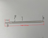 Doseur gravimétrique et volumétrique pour colorants, vis en acier inoxydable 304 de 8/12/16/20/25/30 mm, personnalisation disponible