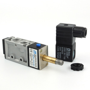 Válvula Solenoide JIN MVSC-220-4E1 DC24V de 2 Vías y 5 Vías para Control de Aire y Reversión de Fluidos - Product Image 3