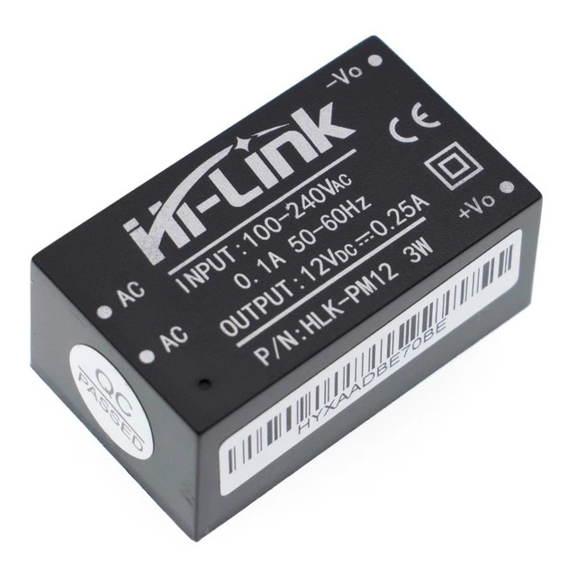HILINK HLK PM01 PM03 PM05 PM12 Mini Power Inverter AC to DC Step Down Disconnector Module 110/220 V to 3.3/5/9/12/24 V