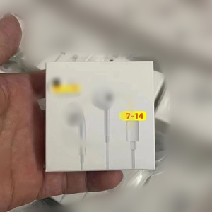 Écouteurs filaires intra-auriculaires en gros avec microphone pour <span class=keywords><strong>iPhone</strong></span> 14/<span class=keywords><strong>13</strong></span>/12 - Product Image 1