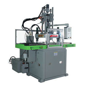 Automático 200T Vertical LSR Moldeo Médico/Automotriz Grado Giradiscos duales ± 0,02mm Servo-Controlador eléctrico Tornillo Bomba PLC - Product Image 4