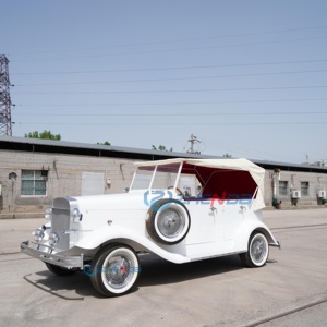 Vehículo Turístico Eléctrico Clásico Vintage Personalizable en Diversos Colores, Homologado para Circular por la Calle, con Certificación CE - Product Image 1