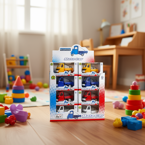 Moto Car, Vehículo de Juguete Fundido a Presión, 7x7x14 cm, Para Niños de 3 Años en Adelante - Product Image 3