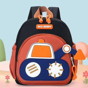 Carino alla moda per la scuola di escavatore zaino per ragazzi auto piccola borsa da <span class=keywords><strong>asilo</strong></span> per bambini con Featur impermeabile - Product Image 6