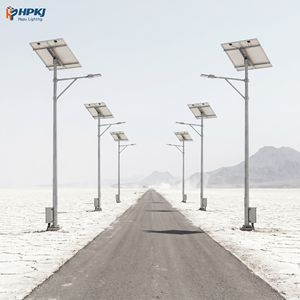 Farolas Solares Hepu para Exteriores, Farola Solar Dividida para Proyectos de Construcción - Product Image 2