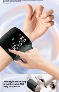 <span class=keywords><strong>Tensiomètre</strong></span> électronique automatique rechargeable, <span class=keywords><strong>montre</strong></span> numérique avec écran LCD, moniteur de pression artérielle au poignet, sphygmomanomètre - Product Image 6