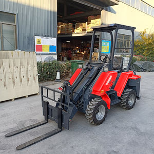 آلة أمامية عالية الجودة رافعة تلسكوبية صغيرة مع محرك ديزل وبنزين عجلات كابينة مدمجة معدات رافعة للبيع - Product Image 2