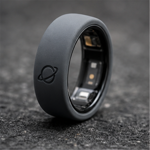 Funda Protectora de Silicona para Anillo Oura Ring 4 Gen 3, con Logotipo Personalizado, Emblema de Trayectoria del Anillo, Estilo Minimalista Unisex - Product Image 1