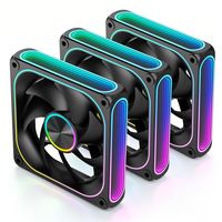 Ventilateur de refroidissement PC ARGB 120 mm personnalisé AntarcChill en gros, nouveau, 12 V CC, pour boîtier d'ordinateur, ventilateur LED RGB pour châssis de bureau OEM
