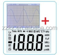 KT014B ออสซิลโลสโคปแบบพกพาไร้สาย 20MHz พร้อมมัลติมิเตอร์แบบดิจิตอลทรูอาร์เอ็มเอส - Product Image 3