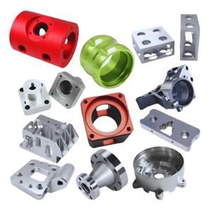 High ISO9001 Anodized Metal Car Parts Turning Machining Aluminum Components for Automated Production Lines - Product Image 1