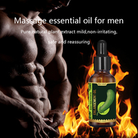 Aceite Esencial Natural de Plantas de 10 ml para Masaje de Partes Íntimas Masculinas XXL, Ecológico, Sin Efectos Secundarios