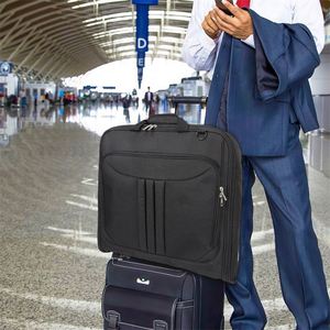 BSCI factory Custom <b>Travel</b> & Business Trips Suit Carry On <b>Garment</b> <b>Bag</b> With Shoulder Strap - Product Image 6