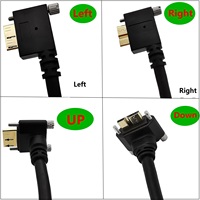 Cable USB 3.0 a Micro B Macho con Bloqueo de Tornillo Opcional de 5m