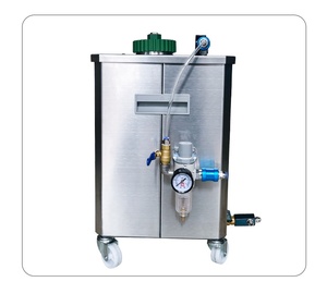 Best Selling Small Shoes Glue Brushing Machine Semi Automatic Gluing Sole Gluing Gluer Machine - Product Image 1