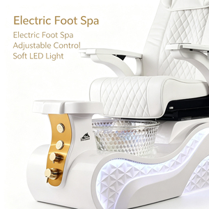 Chaise professionnelle réglable et pliable multi-positions inclinable pour spa, centre de bien-être, salon, hôtel, thérapie - Product Image 3