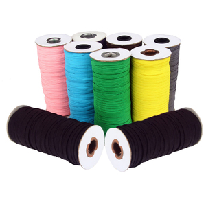 Handaiyanl2 In 1te Zwarte Kleur Skinny Smal <span class=keywords><strong>3</strong></span> Lippenstift 100% Polyester Elastische Band Kledingstuk Tassen Thuis Textiel Schoenen Webbing - Product Image 5