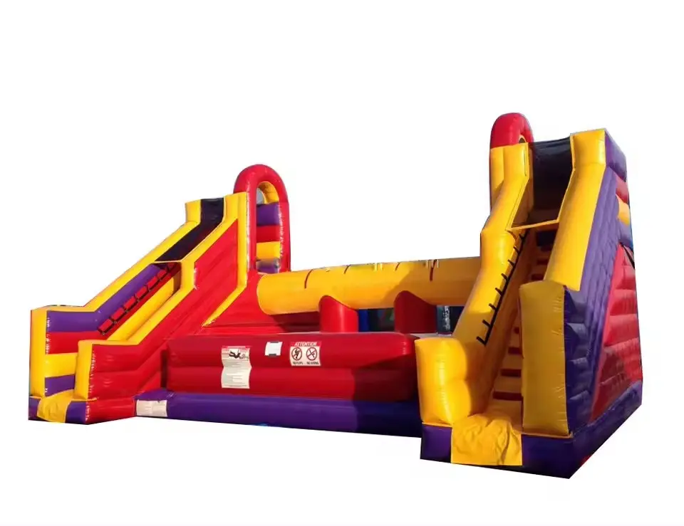 Inflatable chiến khu vực Inflatable Đấu sĩ jousting Arena nhảy trò chơi thể thao