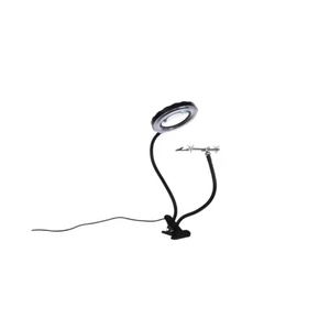 Magnifying Glass <b>Light</b> <b>LED</b> Magnifying Lamp Clip on Illuminated Lamp with Metal <b>Work</b> Clamp - Product Image 2