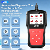 Escáner OBD II Source Factory V106, Lector de Códigos de Error del Motor, Herramienta de Diagnóstico para Todos los Autos