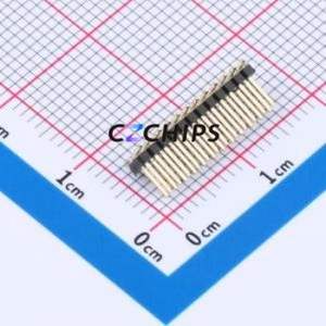 XDZ127-2-12-S-1.0-G1 Pin Header SMD,P=1.27mm Connector 2x12P 1.27mm Pin Header Vertical Mount - Product Image 2