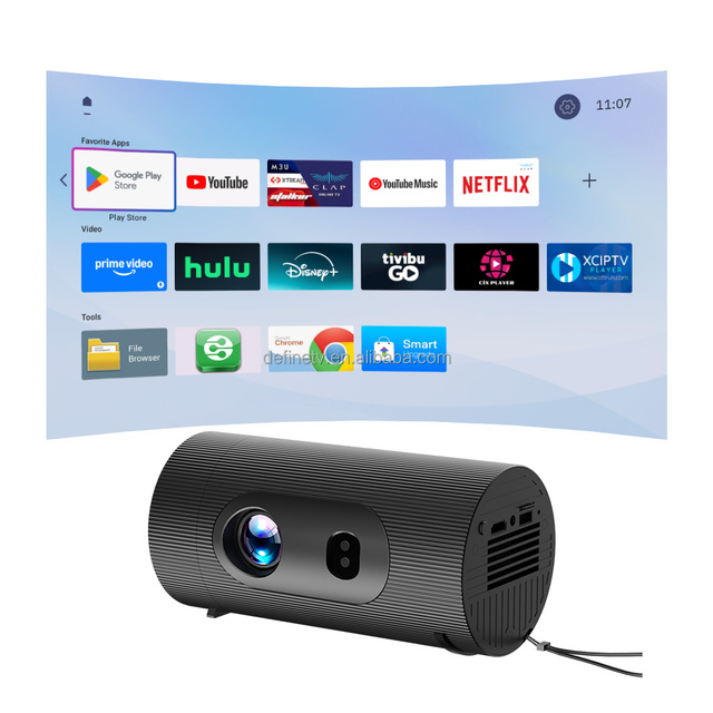 Wholesale J23 Plus Smart Android 14.0 HD Projector with Wireless Screen Mirroring for Home Theater ODM OEM Supplier
