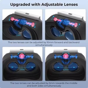 Monitor Portátil, Gafas <span class=keywords><strong>3D</strong></span> VR para Consola de Juegos <span class=keywords><strong>Nintendo</strong></span> OLED, Soporte para Gafas VR, Estuche para Gafas VR Switch <span class=keywords><strong>3D</strong></span>, Caja para Gafas VR - Product Image 3