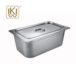 Khay đựng thức ăn inox 201 1/1 có thể niêm phong 9L, kèm nắp đậy - Product Image 1